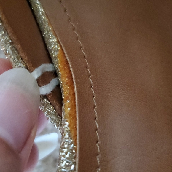 Steve Madden - Gold Glitter Stilettos - 7.5 - Picture 7 of 9